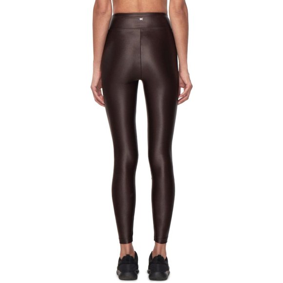 Koral Lustrous High Rise Leggings in Bordeaux XS - Picture 6 of 15